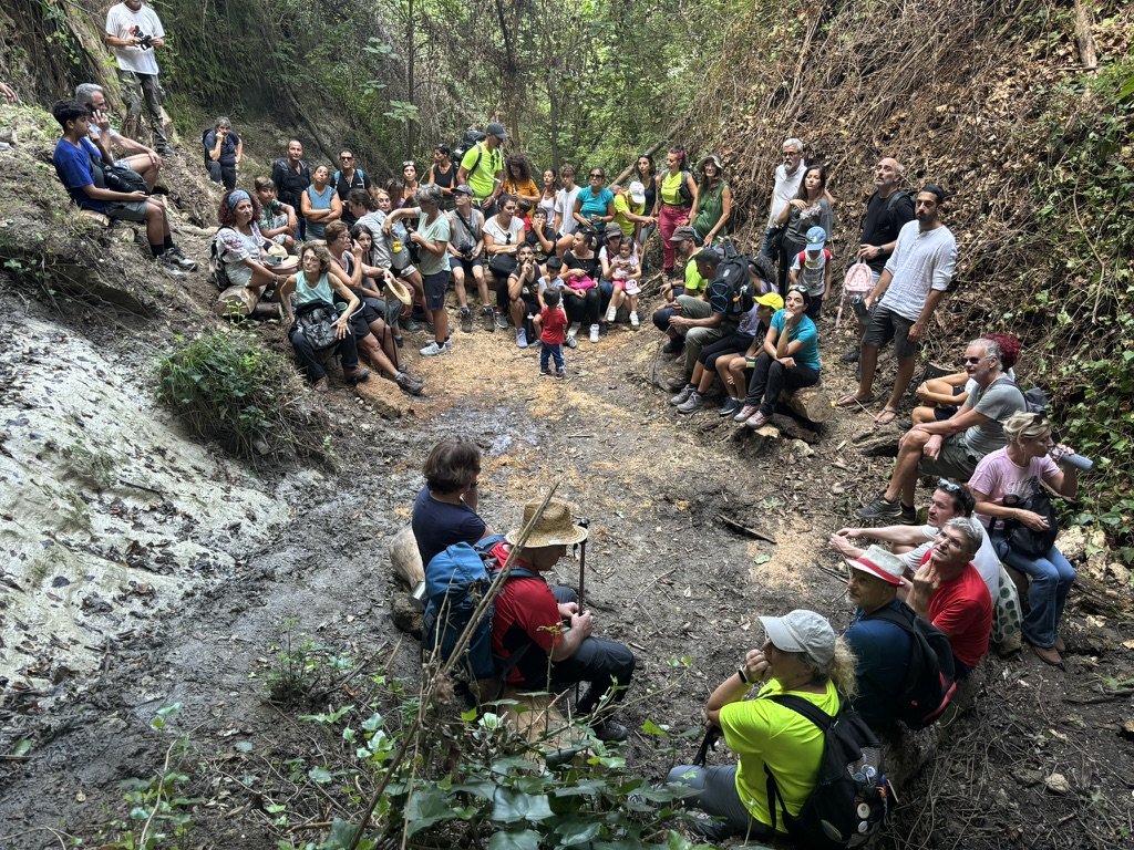 Sentiero del Capelvenere a Gaya