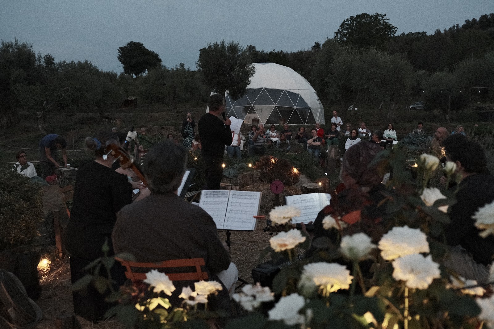 Concerto nell'orto sinergico zodiacale di Gaya